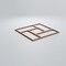 Ekena Millwork Small Sheffield Decorative Fretwork Wood Wall Panels, Alder, 11 3/8"W x 11 3/8"H x 3/8"T WALW12X12X0375SHFAL - alternate 6